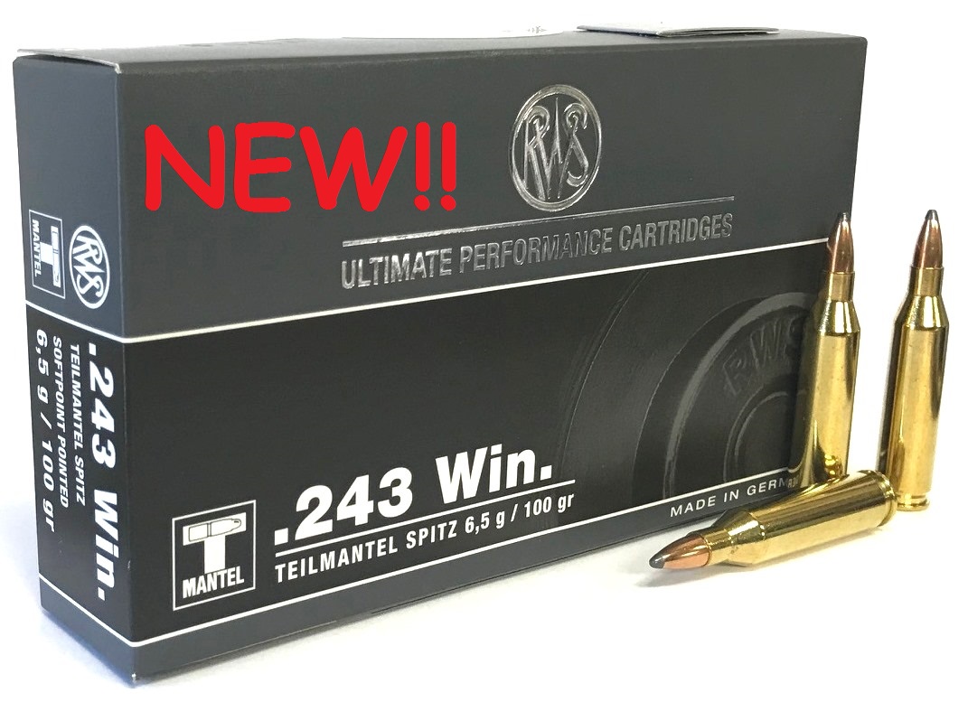 RWS .243 Winchester 100 Grain T-Mantel - 2116871